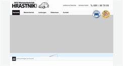 Desktop Screenshot of kfz-hrastnik.de