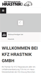 Mobile Screenshot of kfz-hrastnik.de